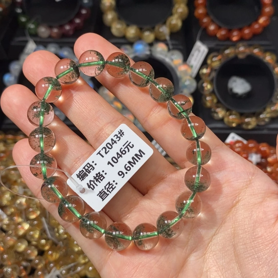 未镶嵌水晶手链T2043#9.6mm