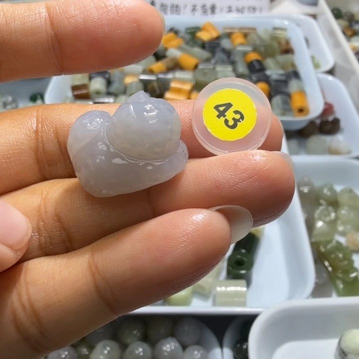 未镶嵌和田玉珠宝半成品
