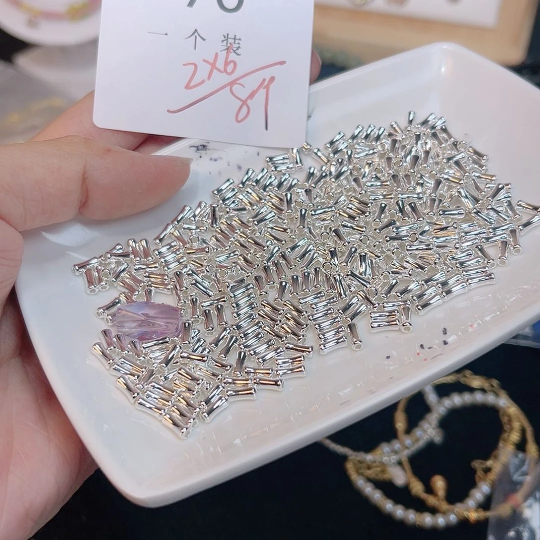 紫晶珠宝半成品银S925镶嵌70