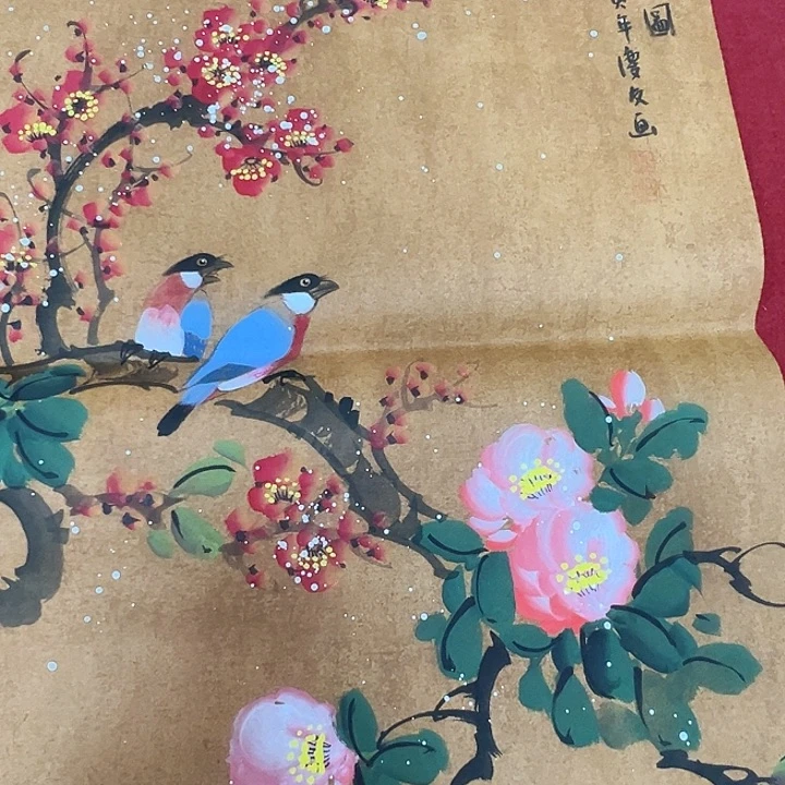 竖款山水作品，喜欢的欣赏一下吧……