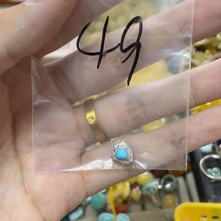 银S925镶嵌蜜蜡裸石多样性发货