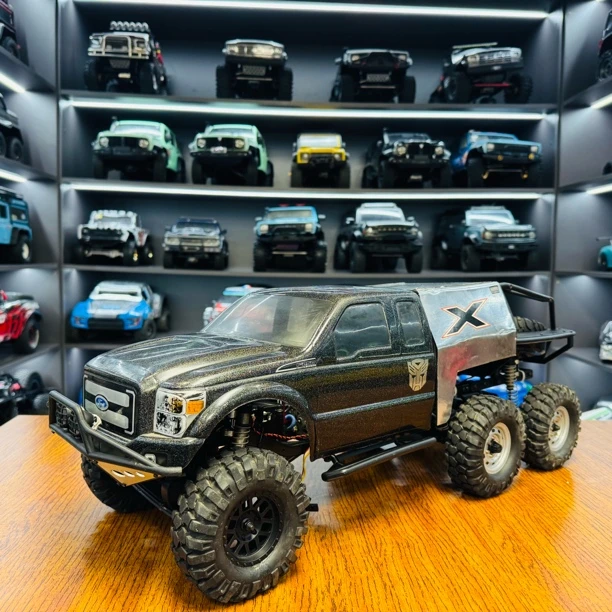 【军团严选】axial scx10一代6×6带电设