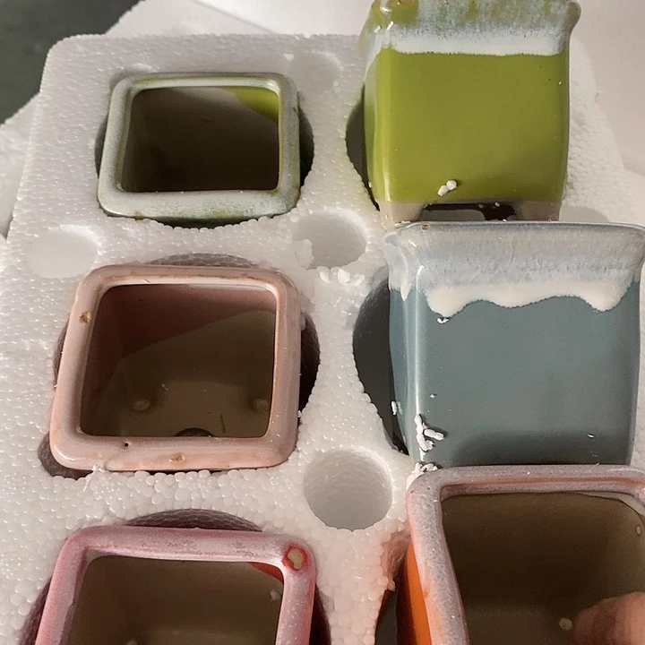 红陶「满10米包邮默认微瑕疵」瑕疵6个