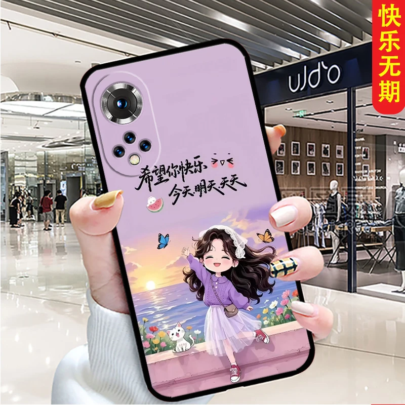 适用华为hinova9pro手机壳Hebe-BD00防摔全包边个性男女新款卡通