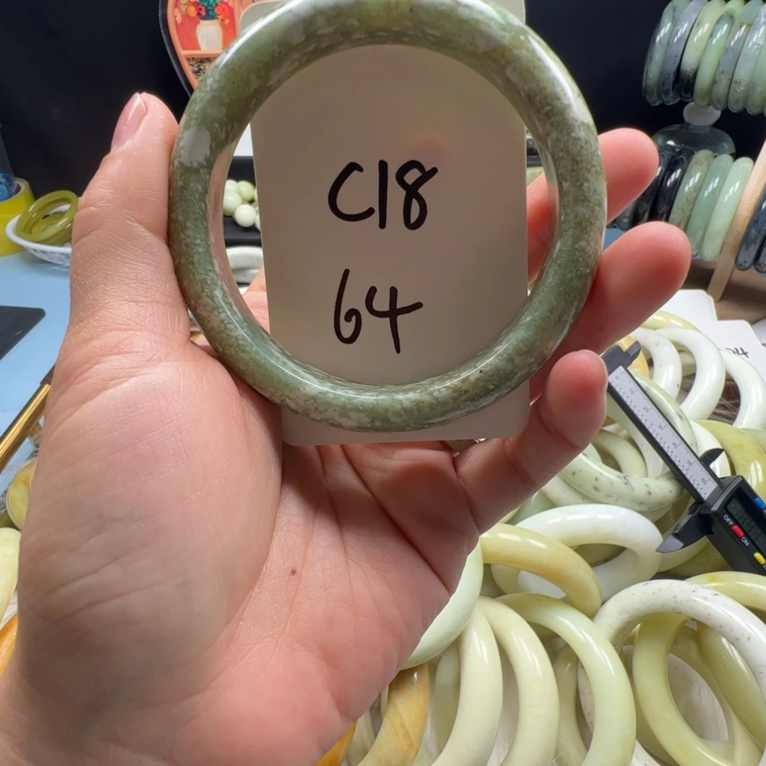 蛇纹石玉合金手镯