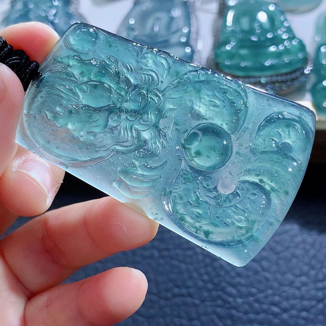 未镶嵌挂件翡翠翡翠