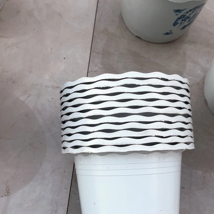 树脂白花边花开富贵口19高13一组10