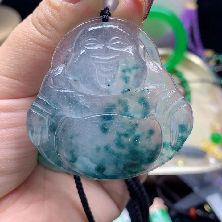 翡翠颈饰未镶嵌吊坠