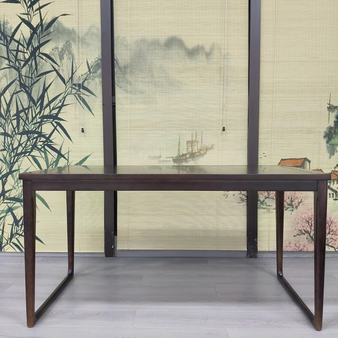 实木书桌阳台茶桌办公桌隔断酒店北欧