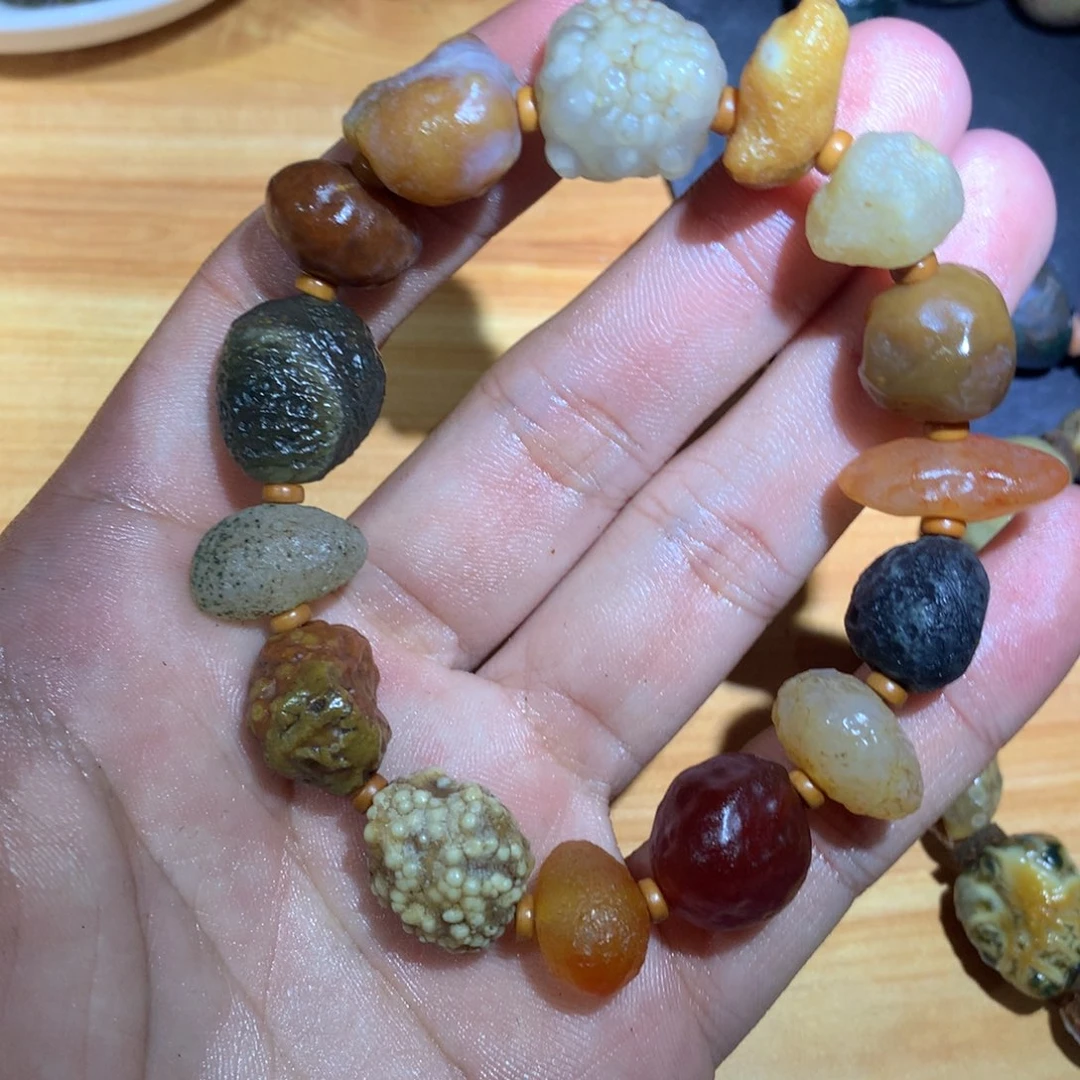 玛瑙/玉髓未镶嵌阿拉善戈壁玛瑙