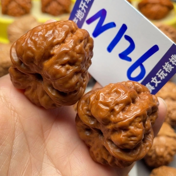 文玩核桃把件蛙蛙36