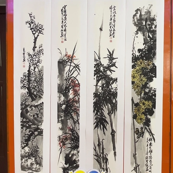 国画张圣敏先生纯手绘作品