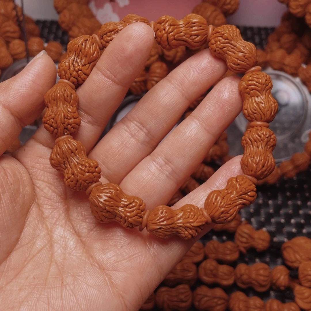 桃核吊坠桃核手串