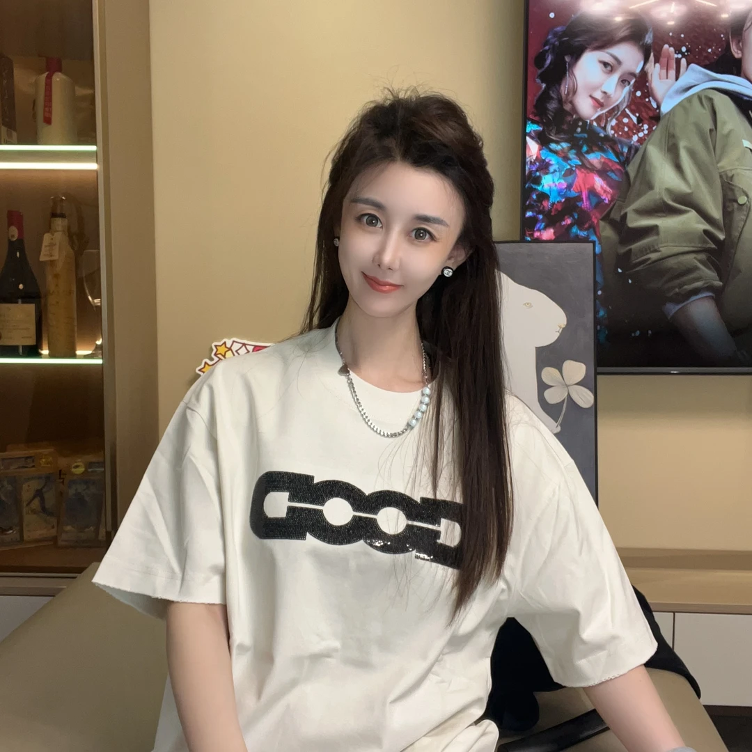 【56316】高级轻奢纯棉短袖