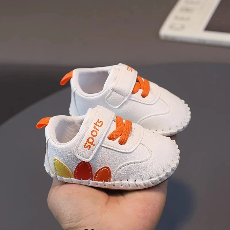 春秋0-1岁防掉防滑婴幼儿婴儿鞋机能鞋一岁鞋子宝宝学步鞋软底女