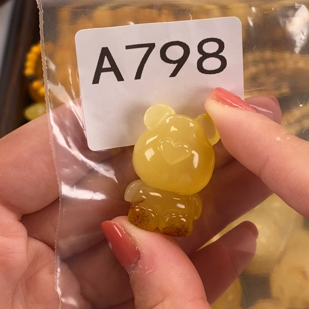 琥珀未镶嵌珠宝奇石