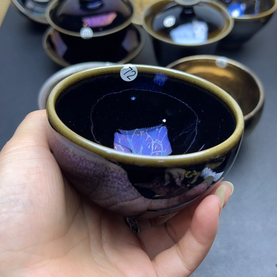 茶盏建窑建盏主人杯