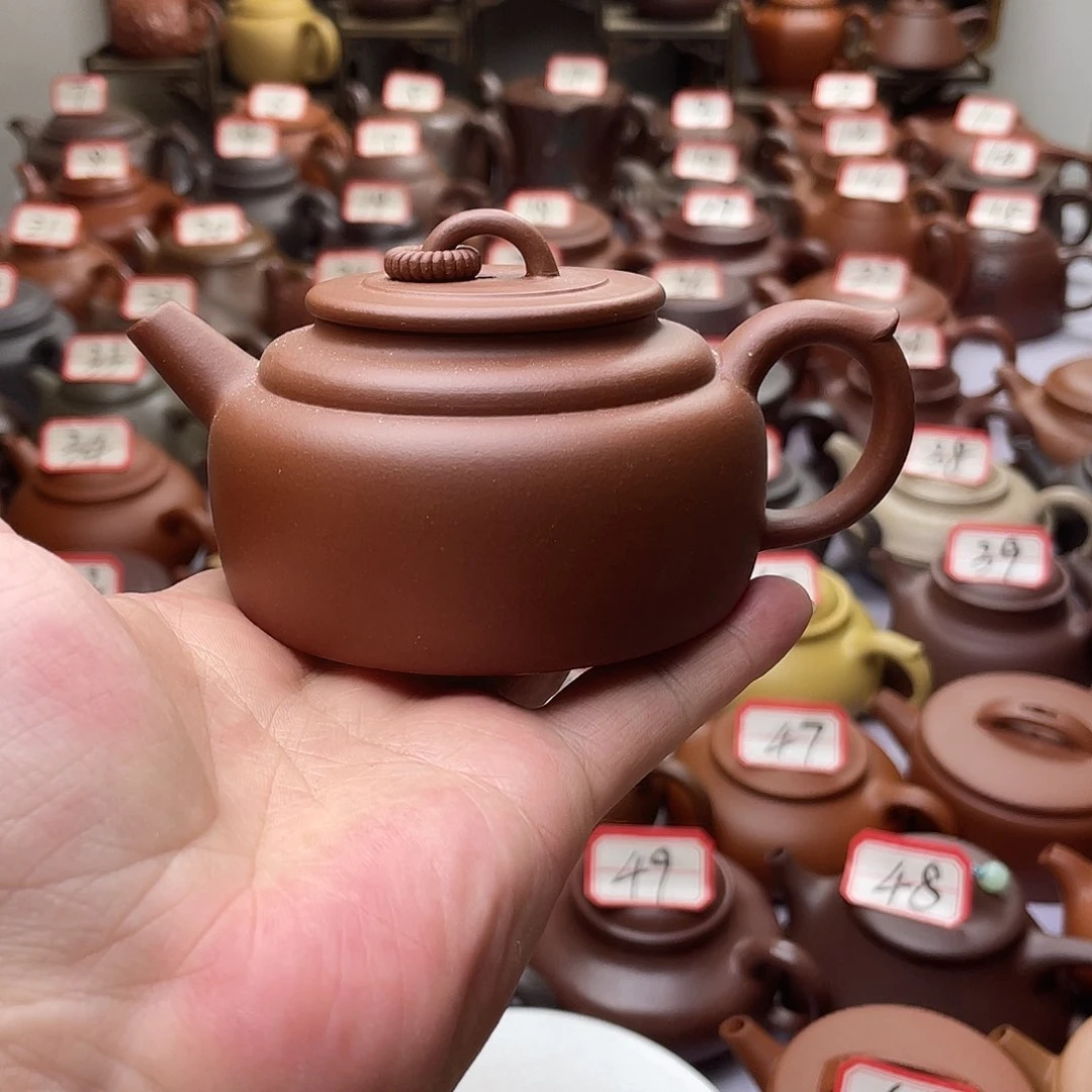 茶壶紫砂达**风微瑕微瑕