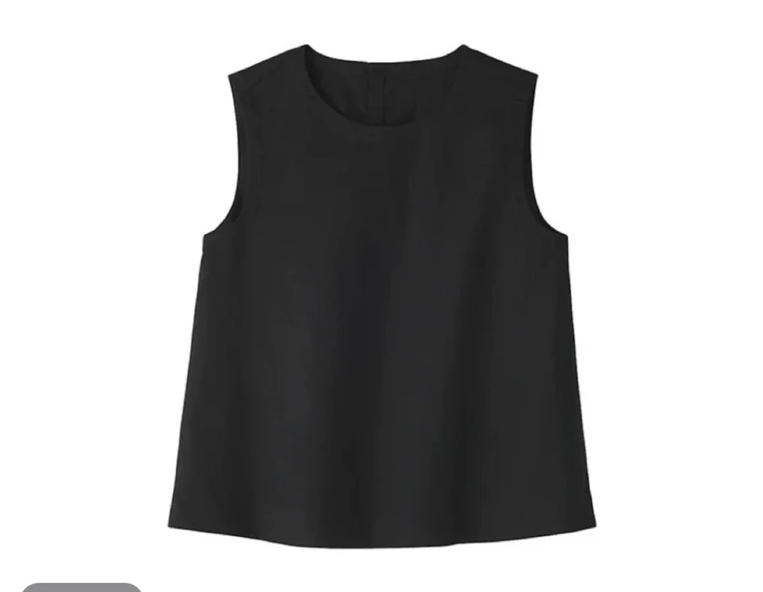 【麻友集】全亚麻通勤夏季休闲百搭设计师款背心通勤纯色吊带