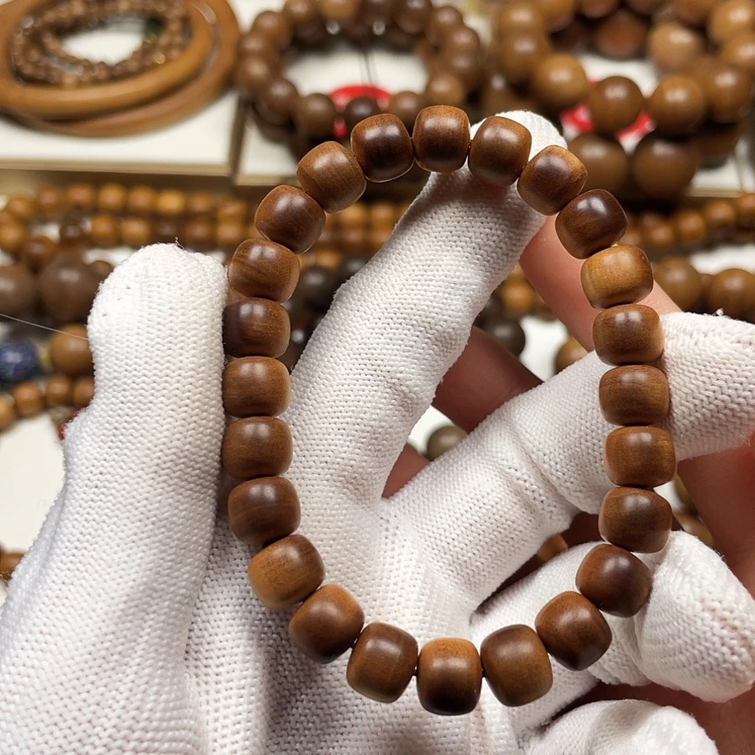 手串/手链檀香木老山檀香8/9横纹虎皮