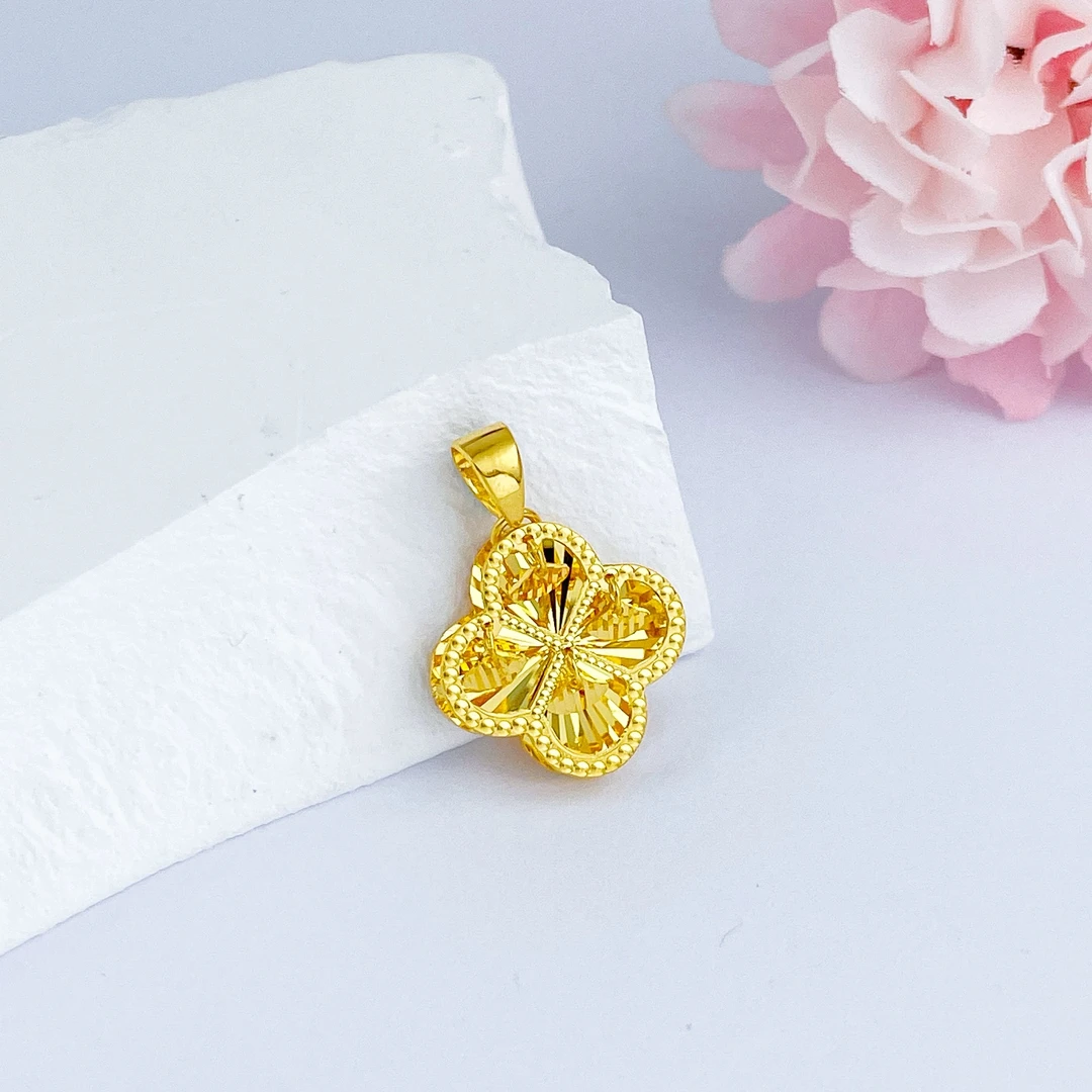 【5G灵动四叶草吊坠】爆闪女生礼物轻奢【不支持7天无理由退换货】