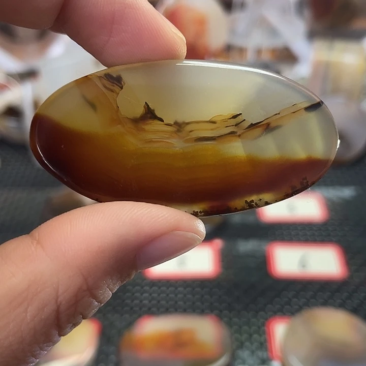 玛瑙/玉髓合金颈饰