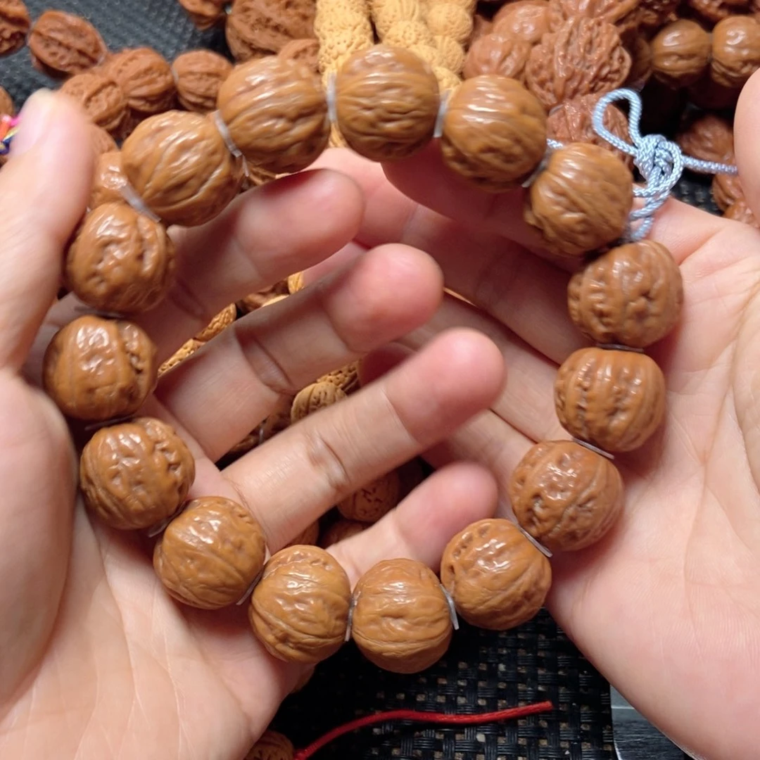 浮***风桃核手串树王手串