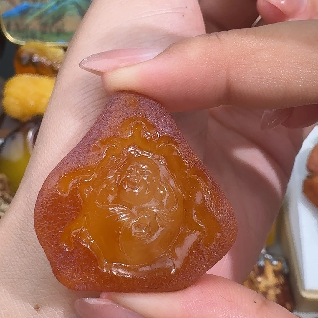 未镶嵌琥珀裸石我