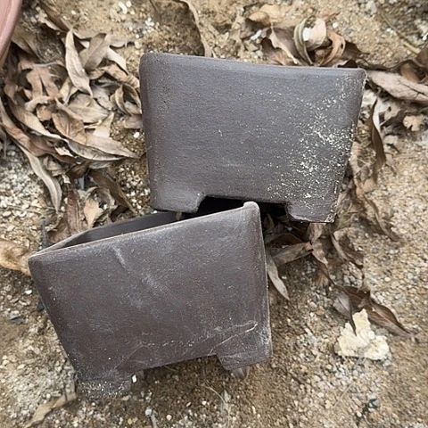 紫砂四方13-13花盆花盆花盆