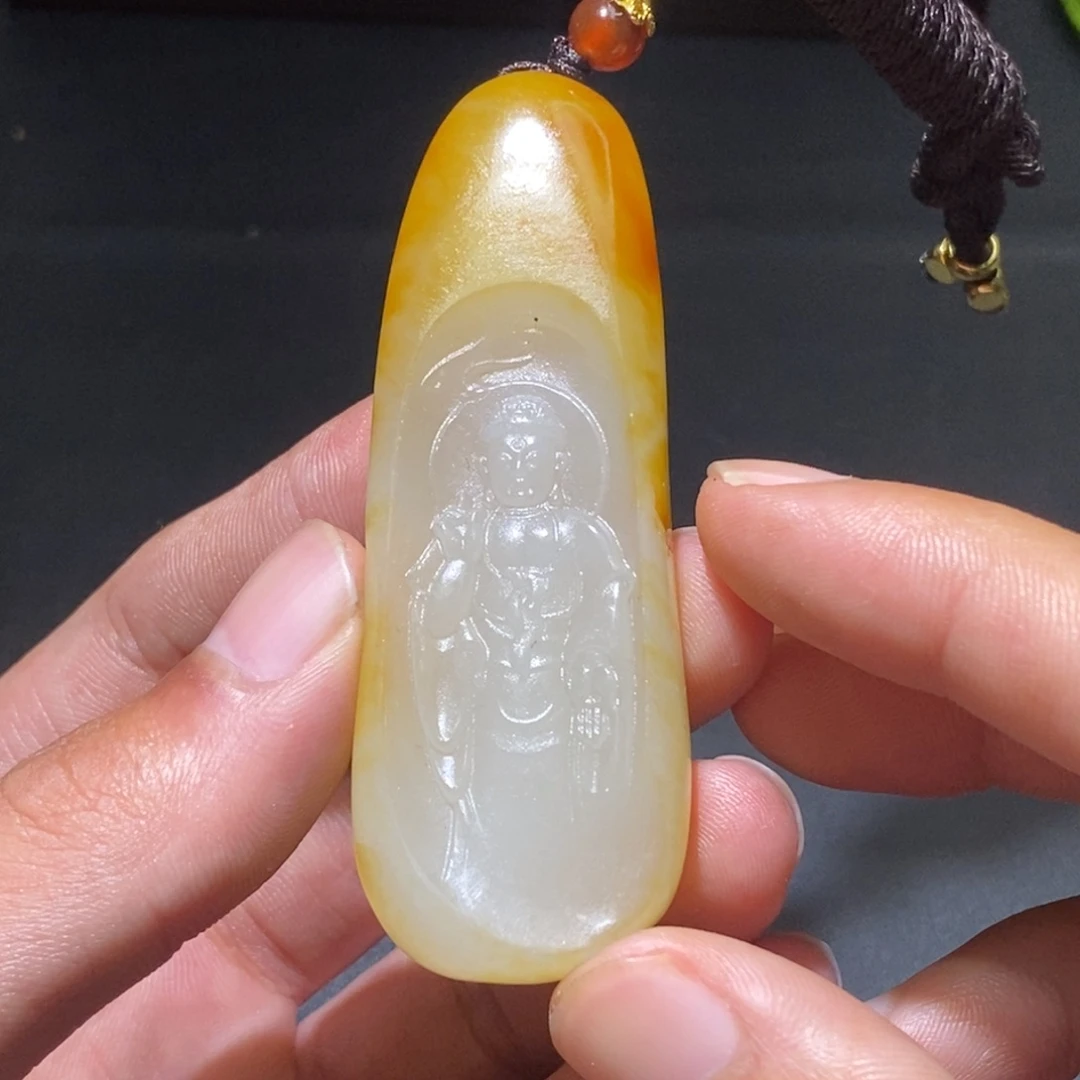 未镶嵌和田玉挂件d