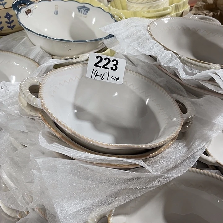 瓷微瑕外贸餐具223