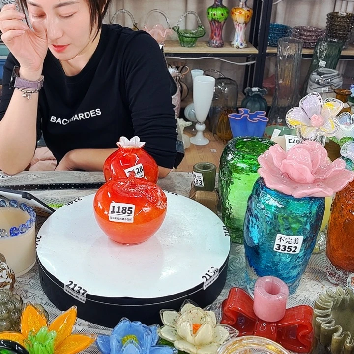 1185红苹果 家悦琉璃工艺品