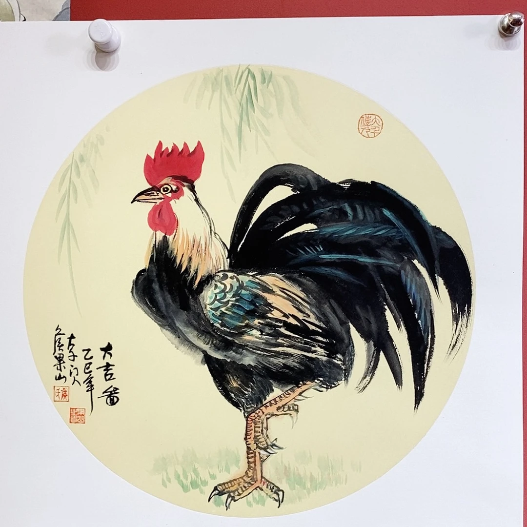 国画大风堂嫡传-侯果山老师作品路