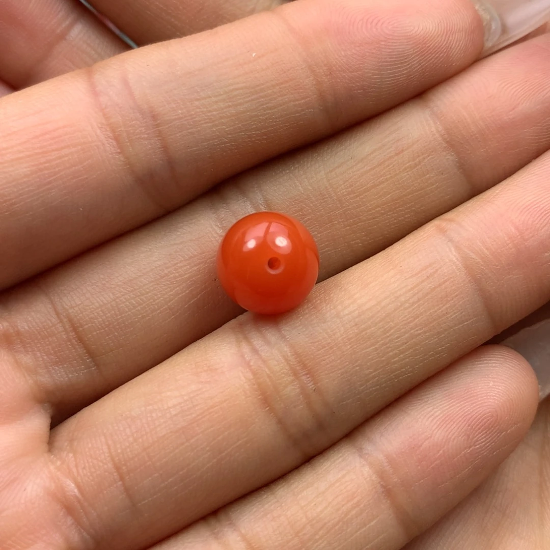 南红玛瑙珠子未镶嵌山*