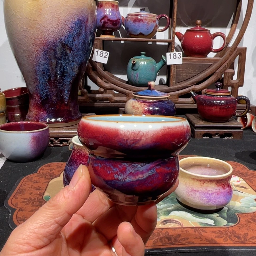 中国神后钧瓷茶器