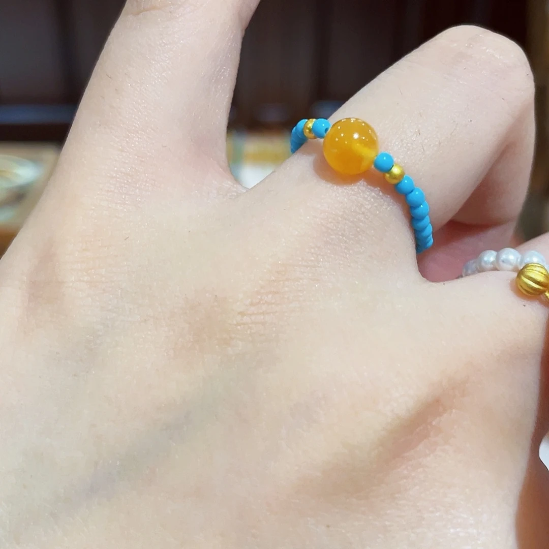 蜜蜡手链未镶嵌手串