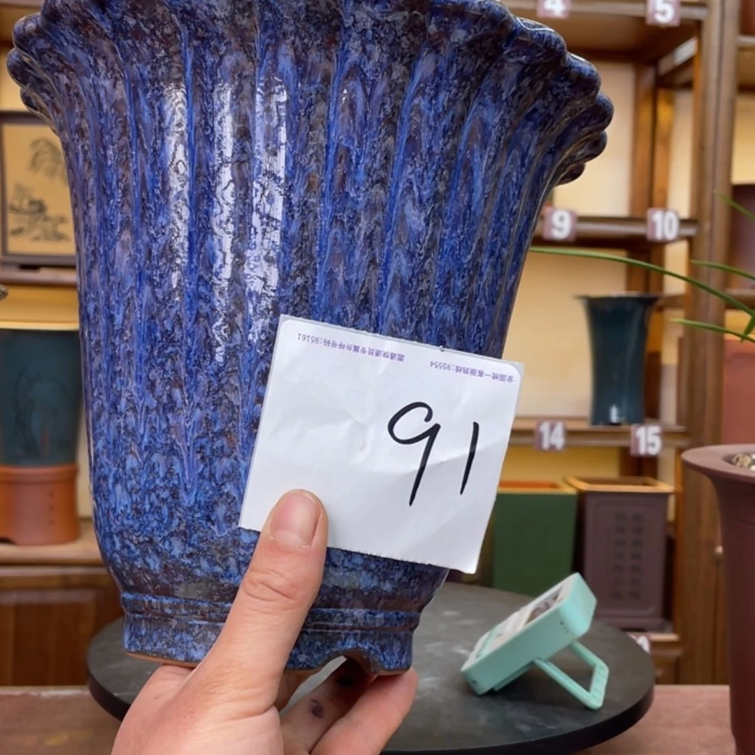 【闪购商品】紫砂花盆高**瞩兰花722582584588847774