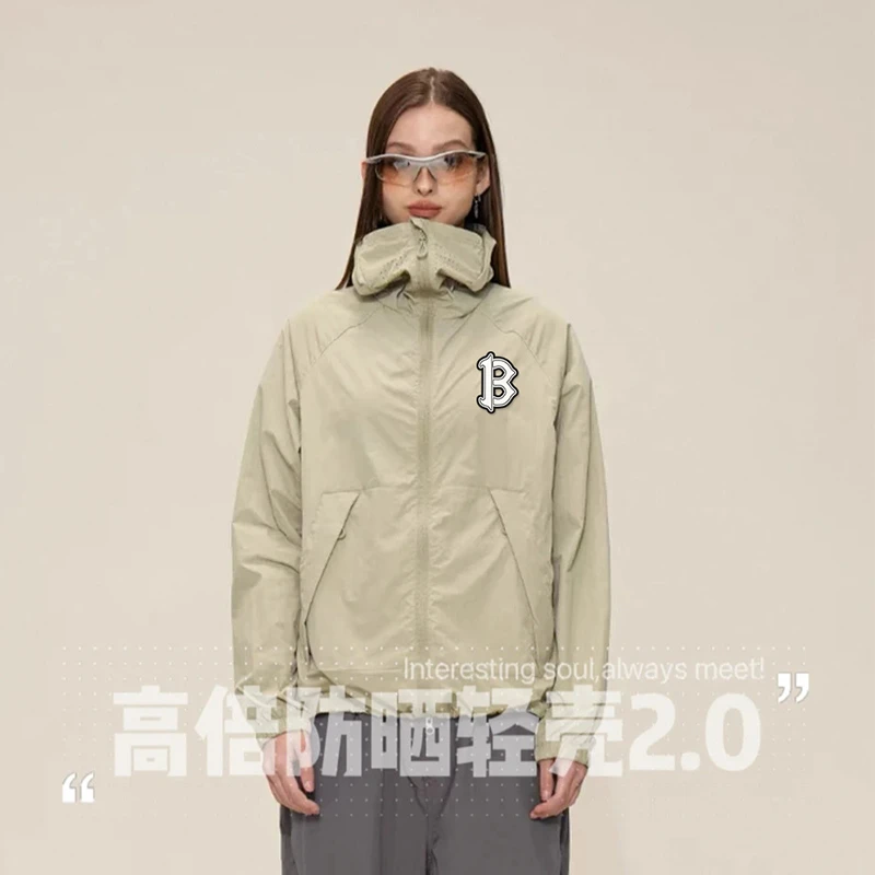 【万象城专属】 夏季新款连帽防晒衣男女款时尚休闲百搭韩版防晒服