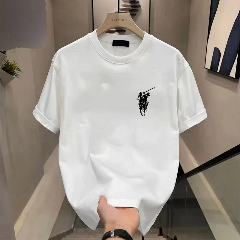 【220克重磅】短袖男士时尚休闲夏季透气半袖速干圆领