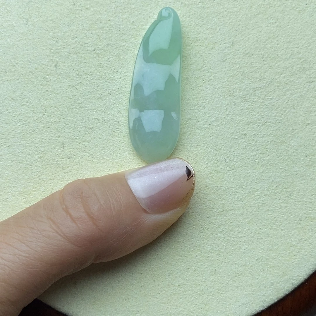 颈饰未镶嵌翡翠冰福豆