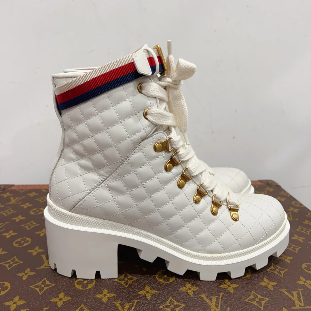 99新 GUCCI/古驰 安洁利严选靴子尺码38.5成色看直播 GSL3033