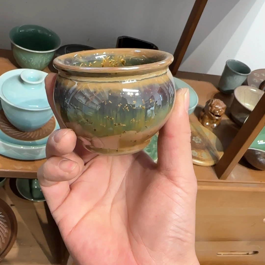 小金茶具青瓷茶器