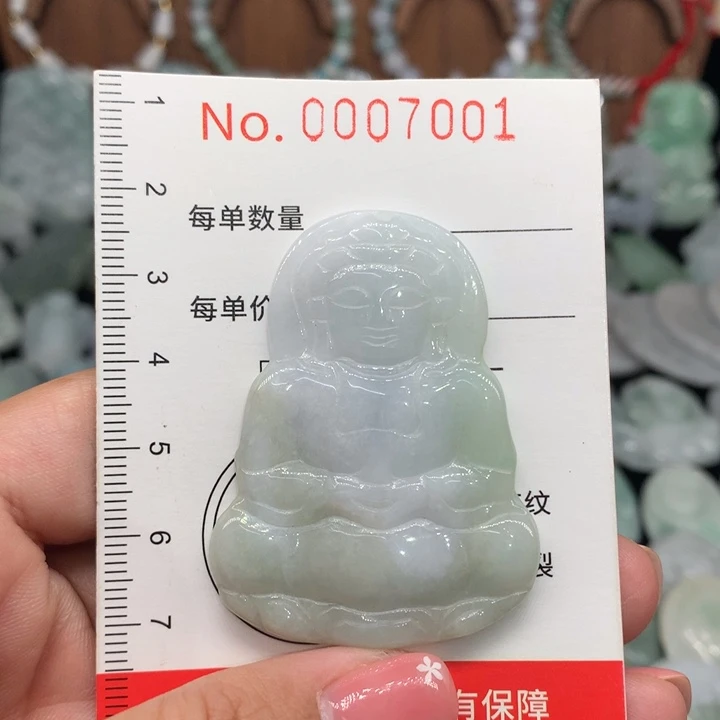 翡翠未镶嵌颈饰11