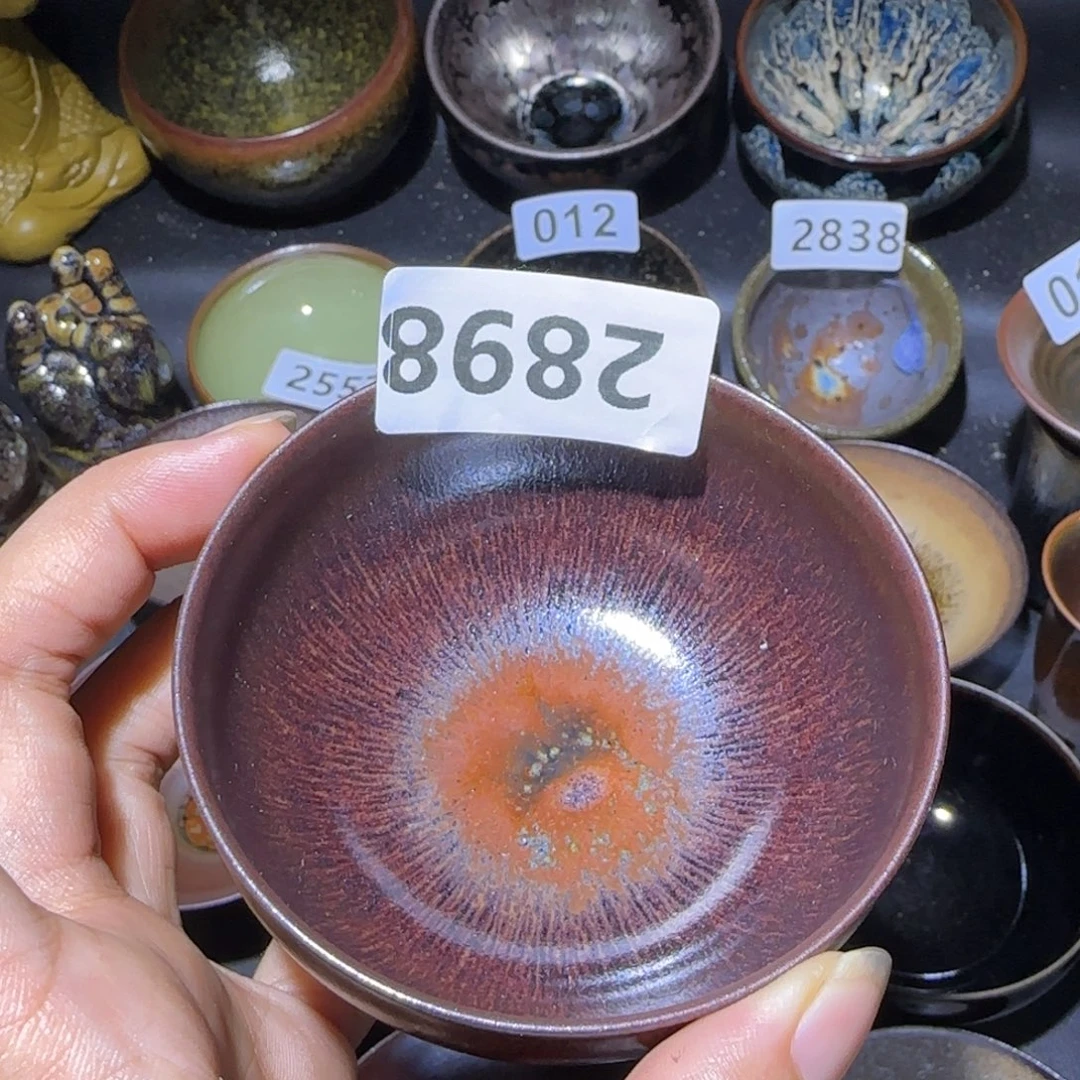 茶盏福建盏茶器将军薄胎