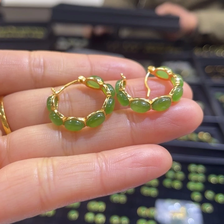 吊坠925银S925耳圈