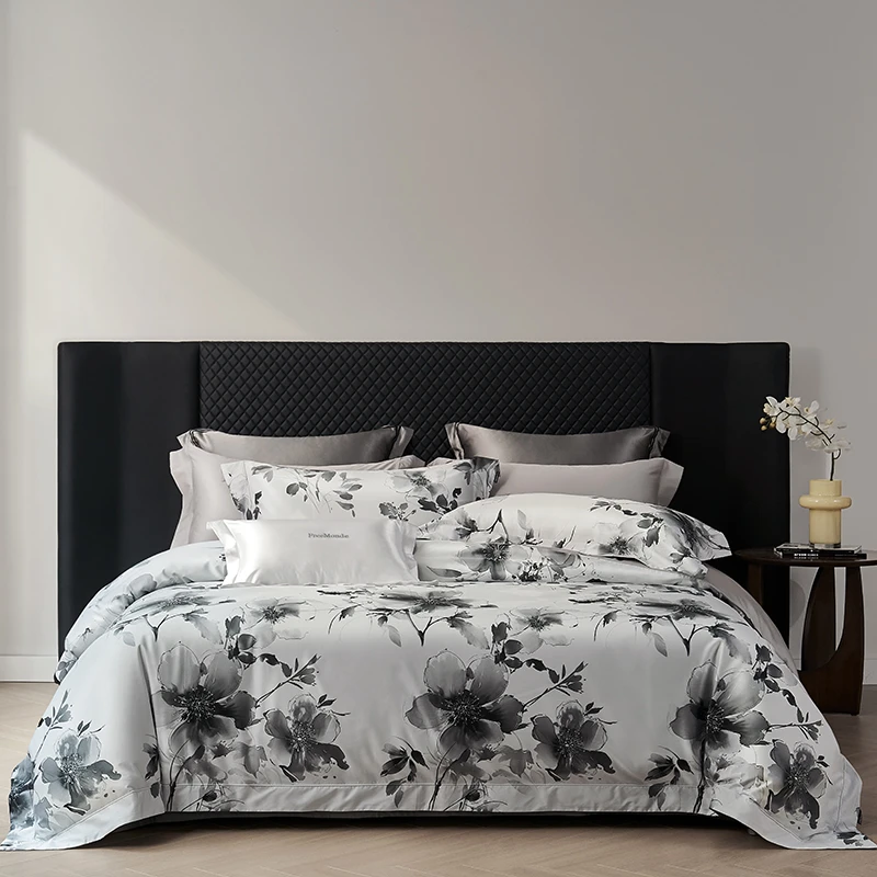 2024新款超柔匹马棉数码印花滚绳四件套