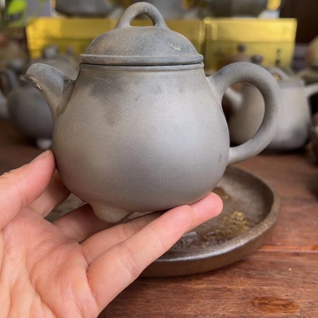 贵台龙窑柴烧茶壶A49