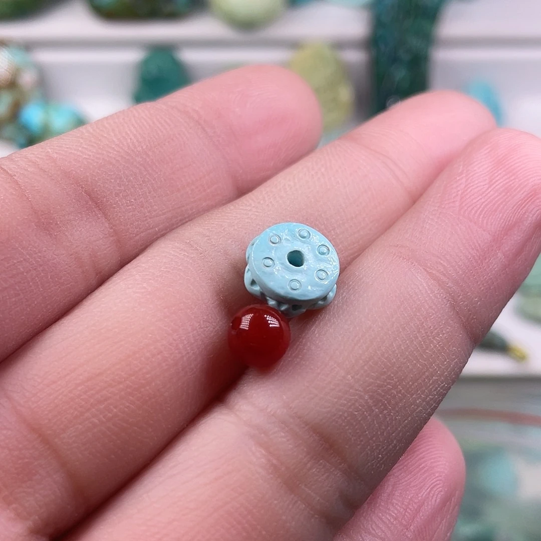 南红玛瑙未镶嵌颈饰