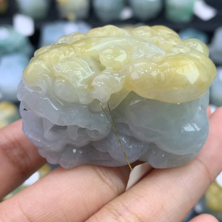 翡翠未镶嵌颈饰天然缅甸翡翠