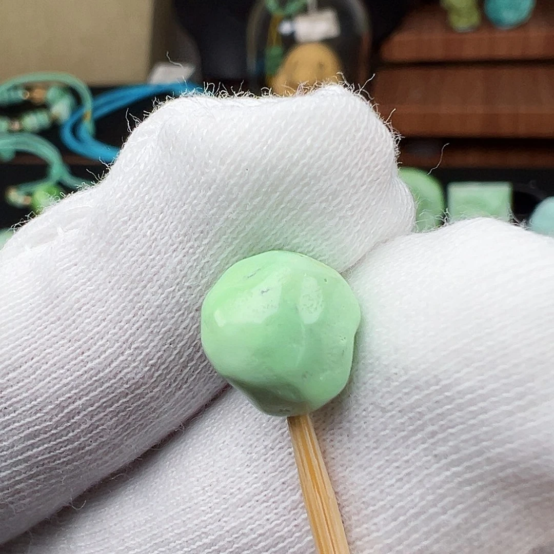 未镶嵌绿松石绿松石主播万丽